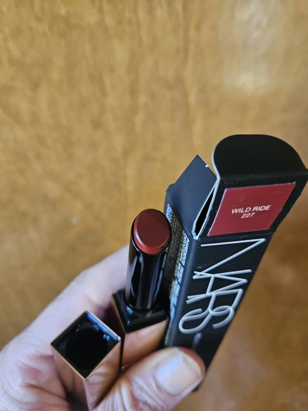 NARS Wild Ride 227 Lipstick — Deep Rose Red